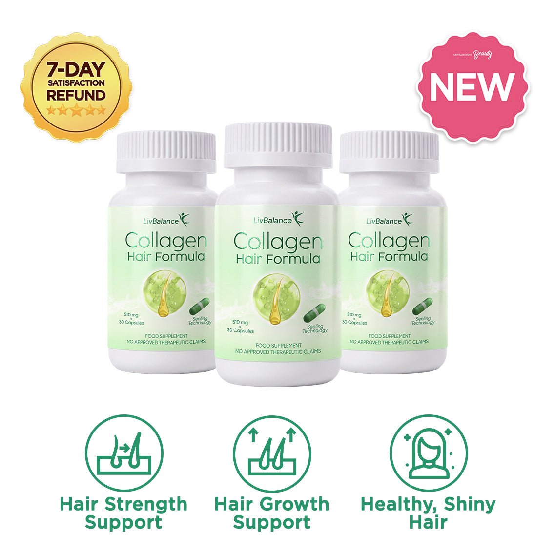 Collagen Hair Formula - LivBalance®