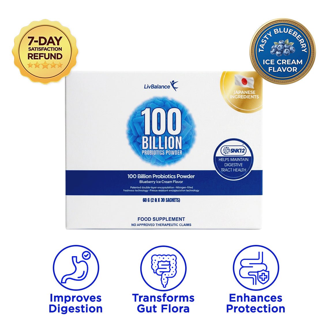 100 Billion Probiotics - LivBalance®