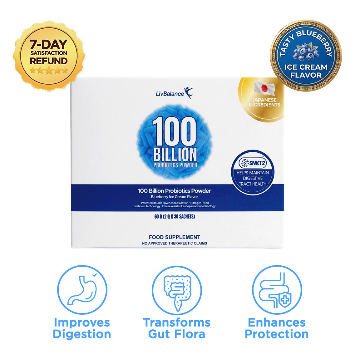 100 Billion Probiotics - LivBalance®