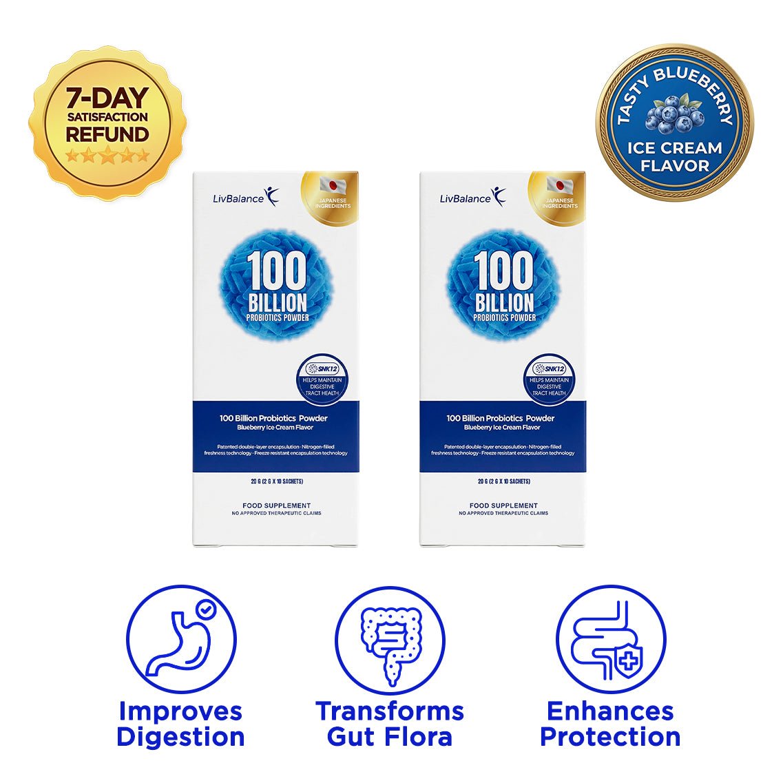 100 Billion Probiotics - LivBalance®