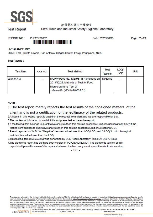 Salmonella Test