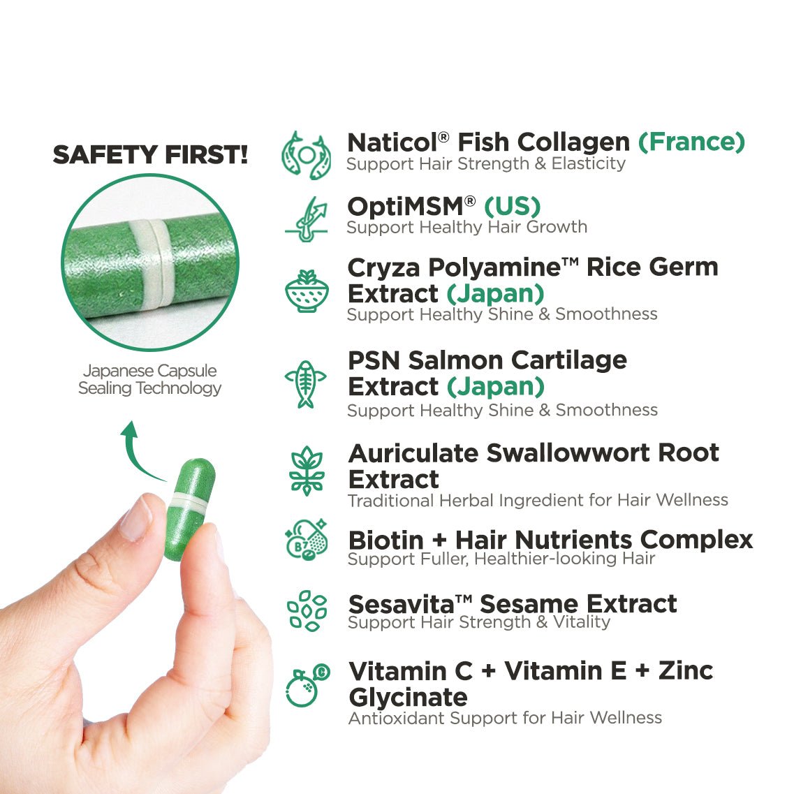 Collagen Hair Formula - LivBalance®