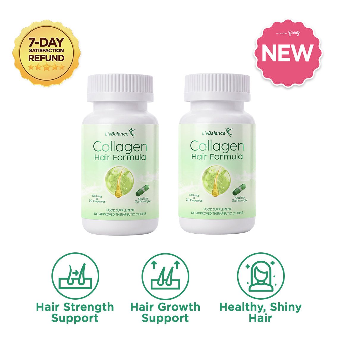 Collagen Hair Formula - LivBalance®