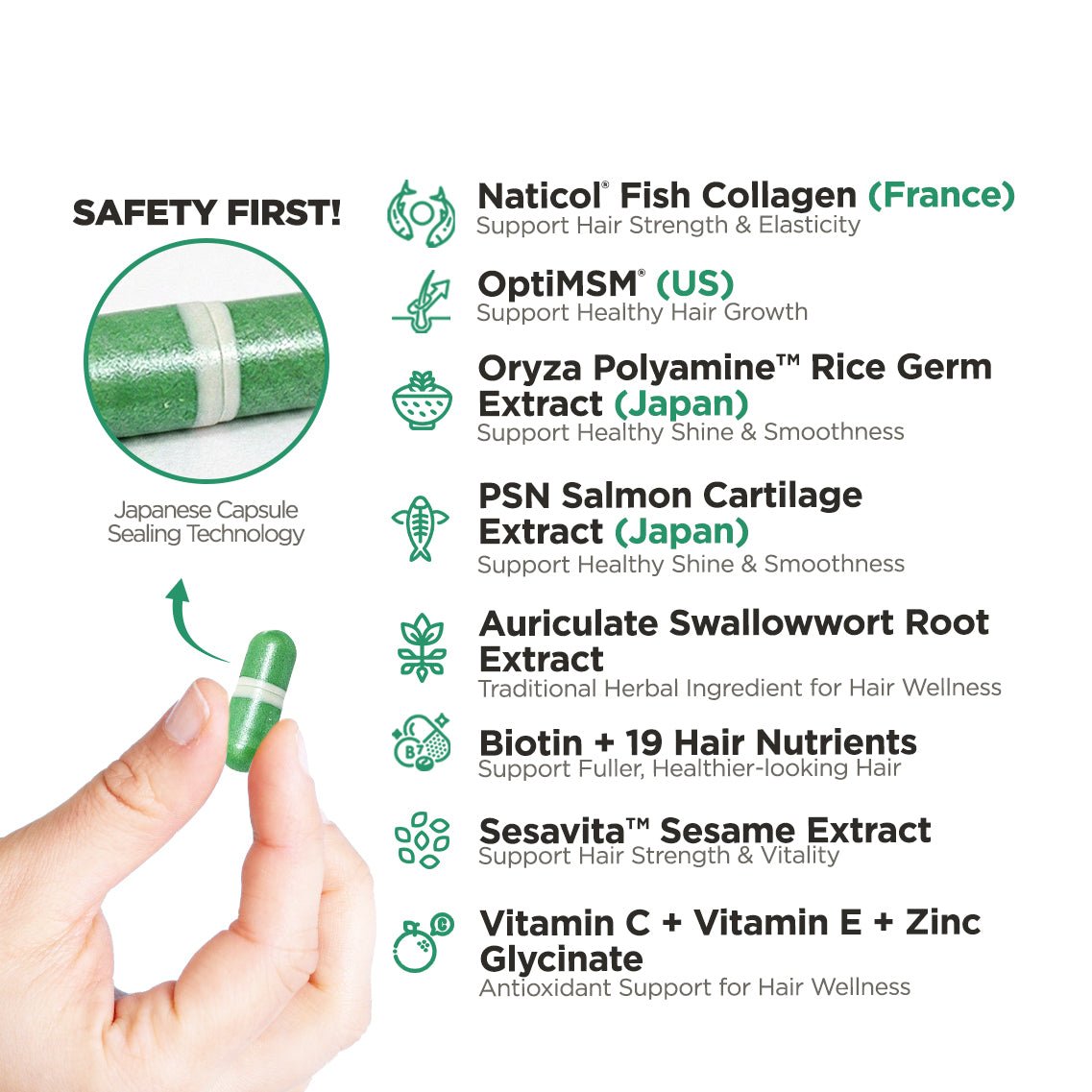 Collagen Hair Formula - LivBalance®