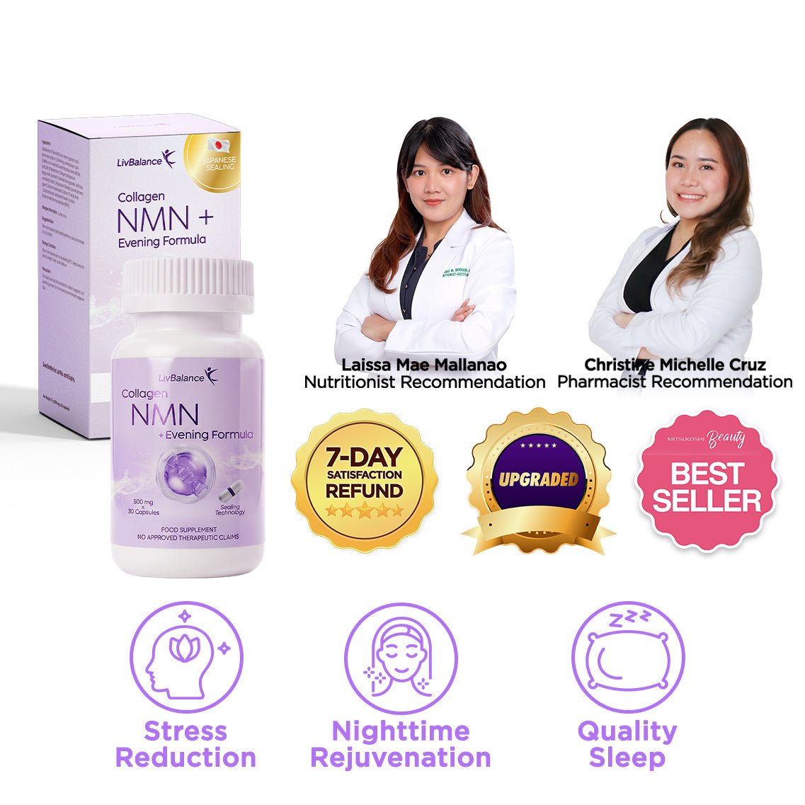 Collagen NMN + Evening Formula (Evening Formula) - LivBalance®