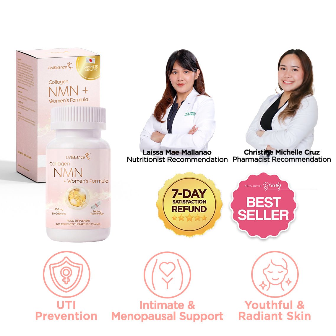 Collagen NMN + Women's Formula (Women's Formula) - LivBalance®