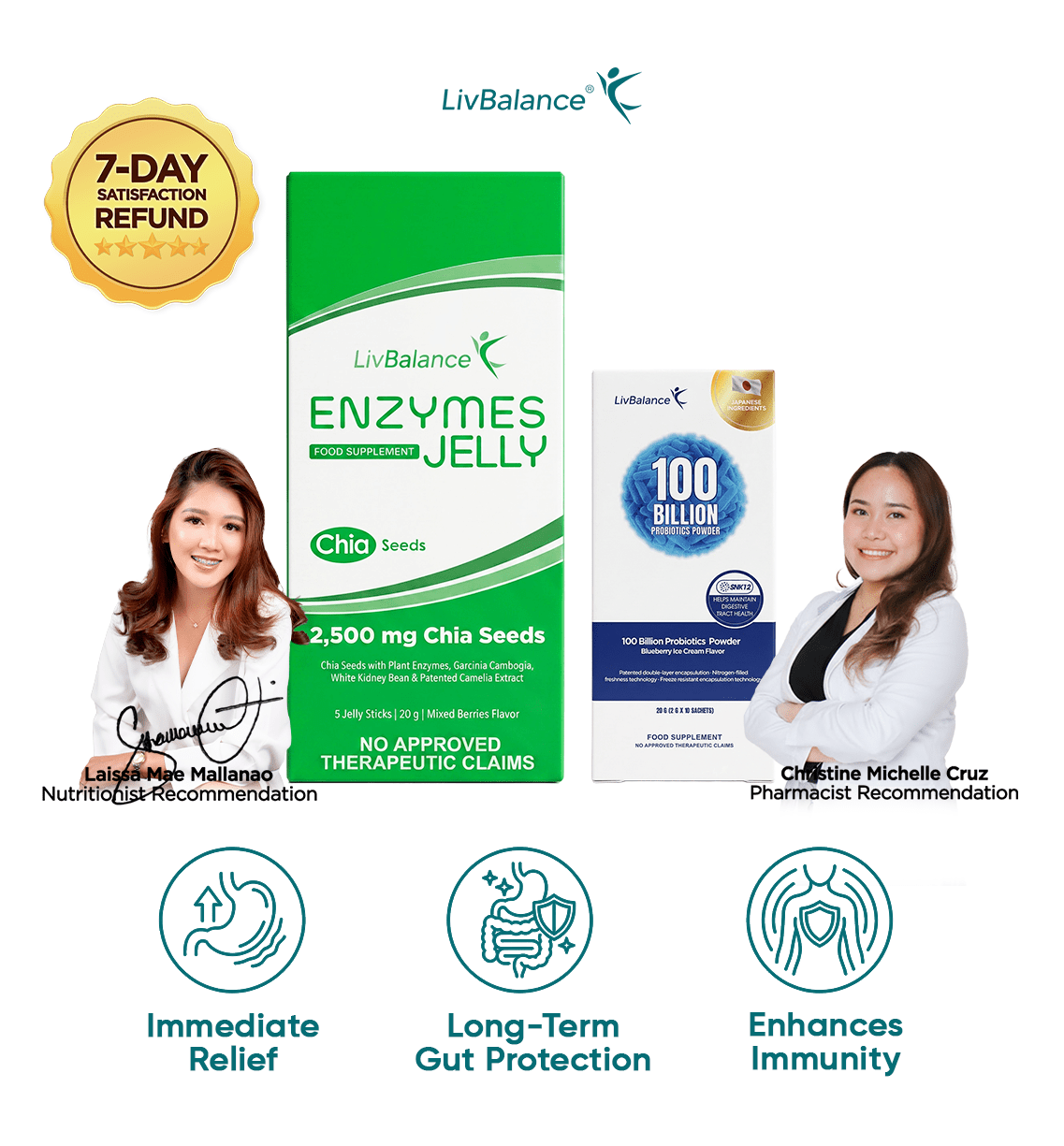 Enzymes Jelly + Probiotics Duo - LivBalance®