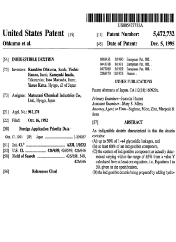 Fiber Patent