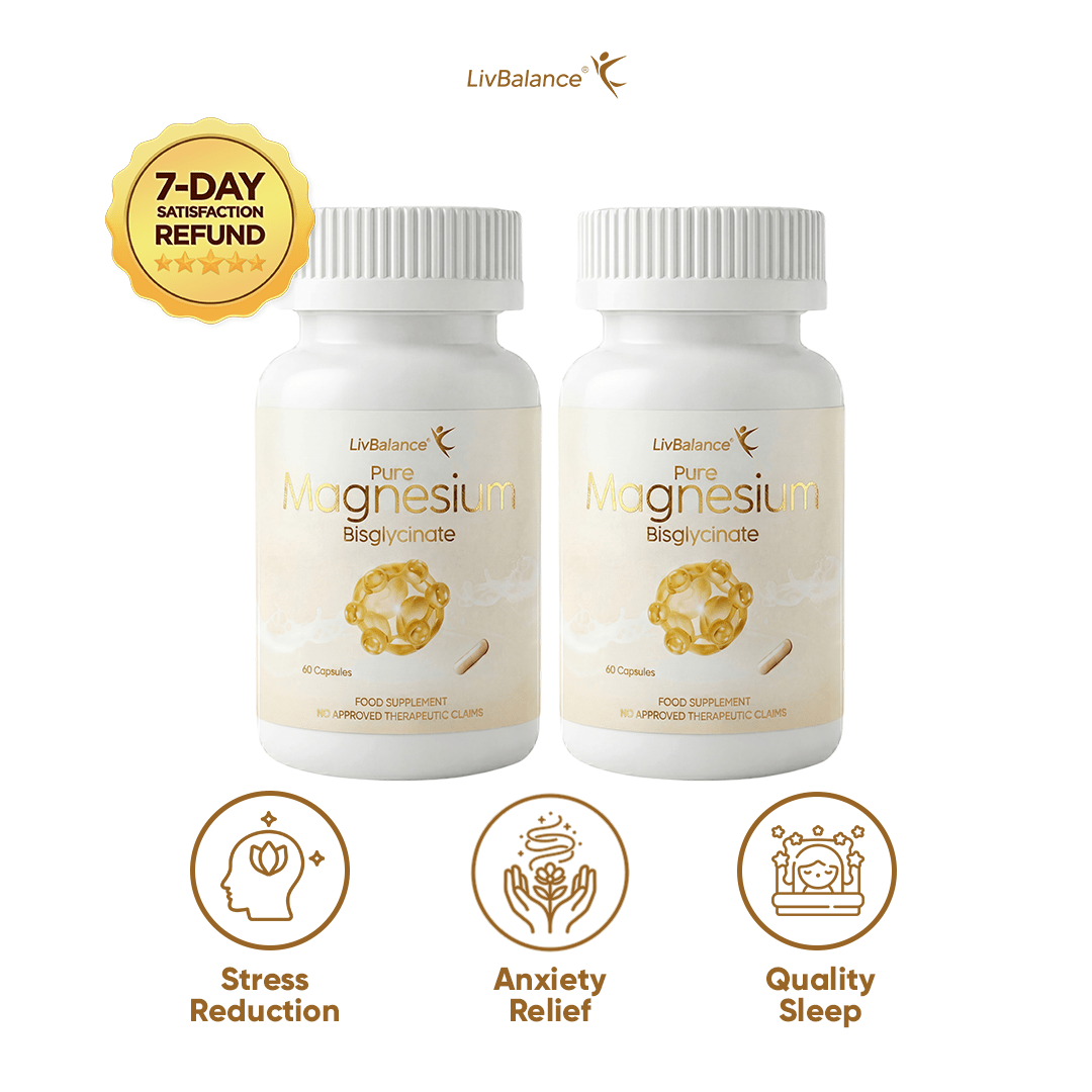 Magnesium Glycinate (Pre - order Now Open)(Parcel Ships on June 2) - LivBalance®