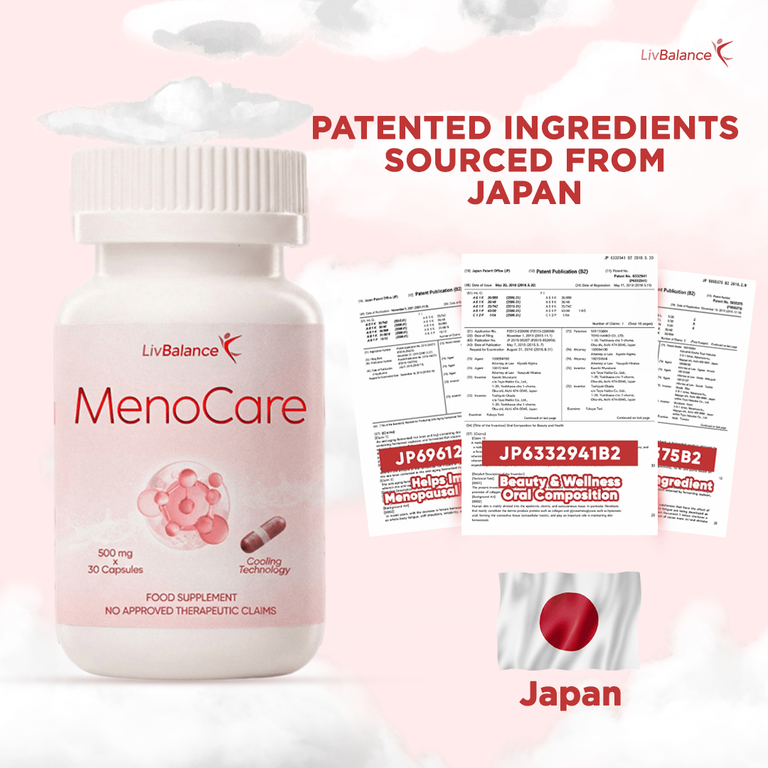 MenoCare (Fenugreek Extract + Celabio® - F with Iron and D - Chiro Inositol) - LivBalance®