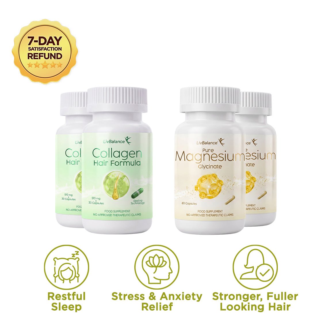 Stress and Hair Fall Duo - LivBalance®