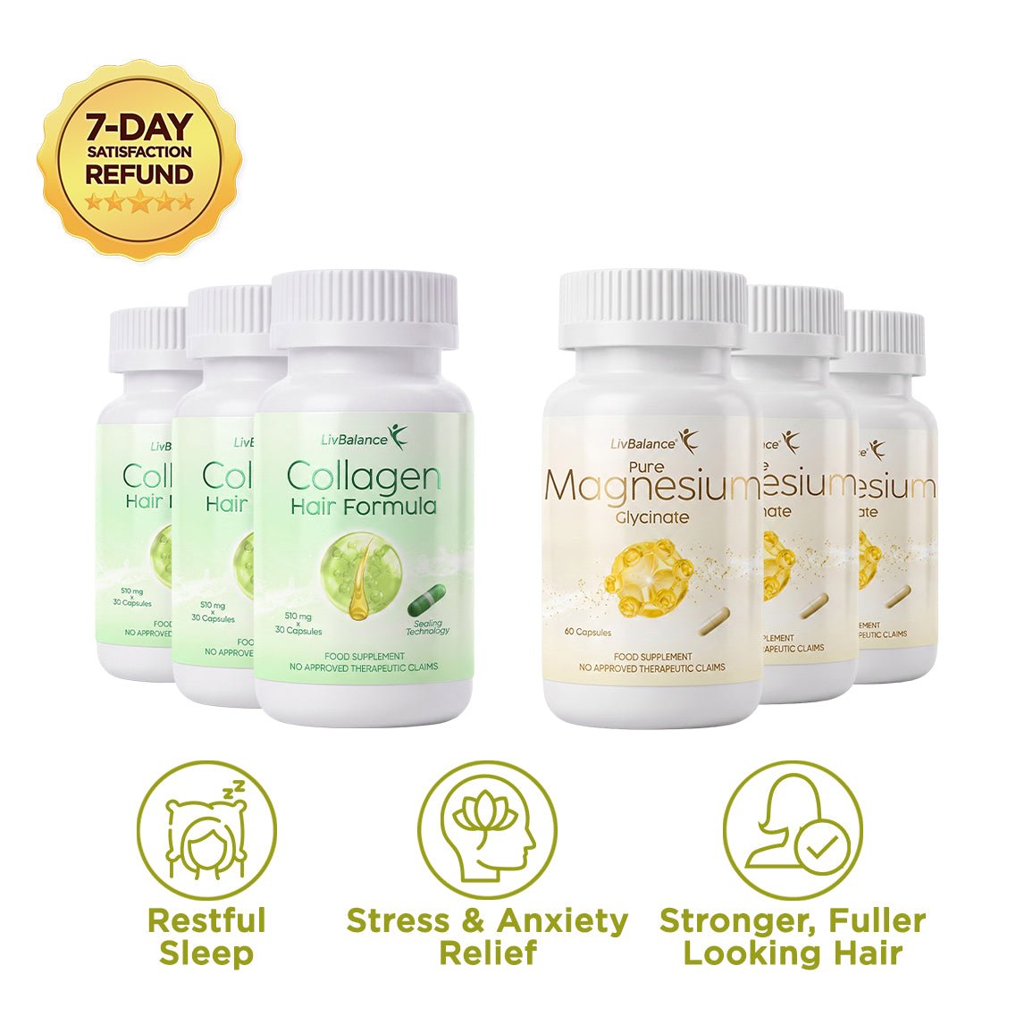 Stress and Hair Fall Duo - LivBalance®