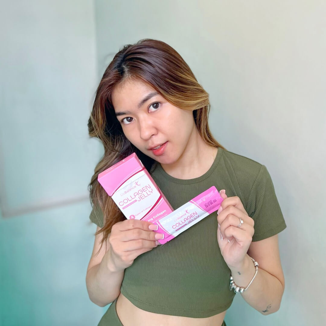 LivBalance Collagen Jelly has hyaluronic acid, elastin and vitamin c.