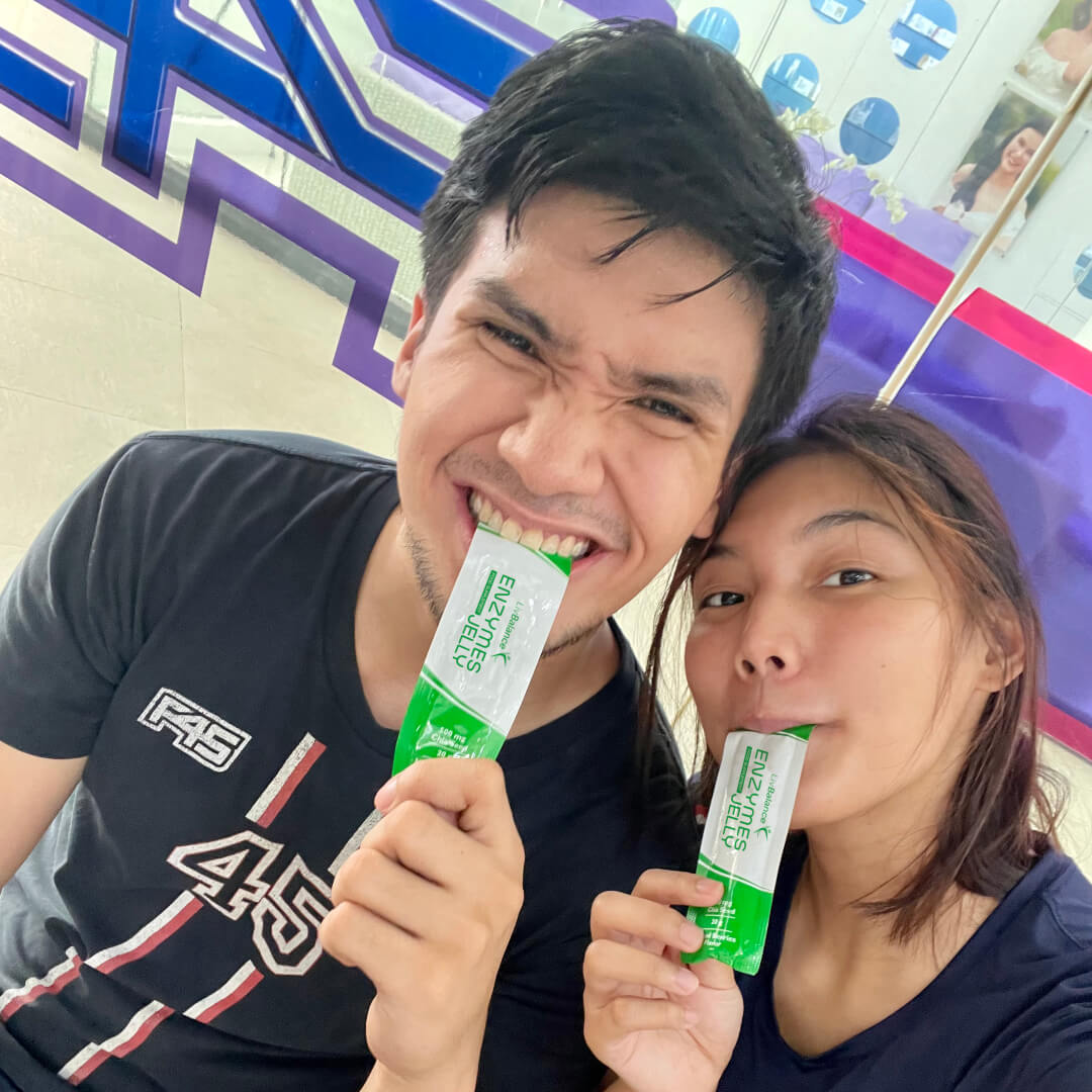 Never let a bloated stomach ruin the moment by taking LivBalance Enzymes Jelly.